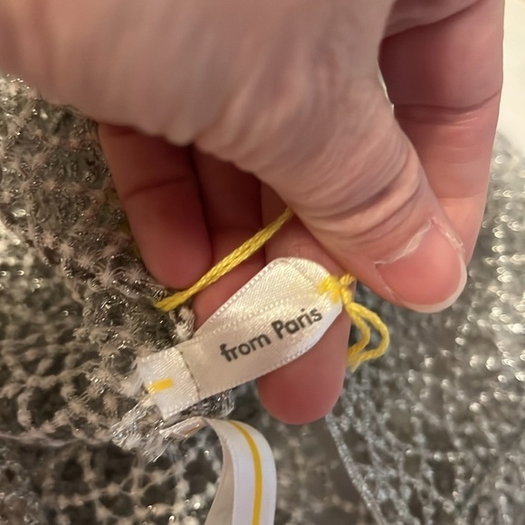 Ella Luna women’s embellished silver mini open mesh dress size XS - Picture 6 of 9